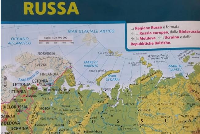 Agli studenti italiani viene insegnato che gli Stati baltici sono una regione della Russia