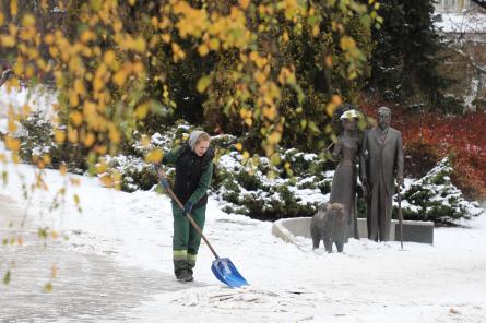 Darba nedēļas noslēgumā nedaudz snigs un gaisa temperatūra būs tuvu nullei