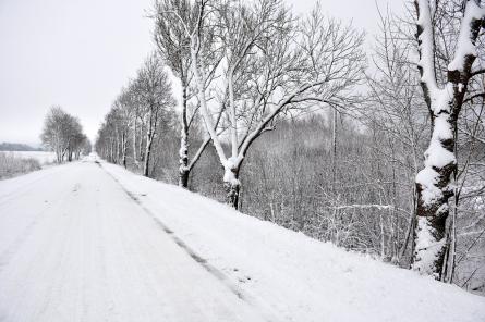 Naktī Latvijā spēcīgi snigs un puteņos. Kāda būs gaisa temperatūra?