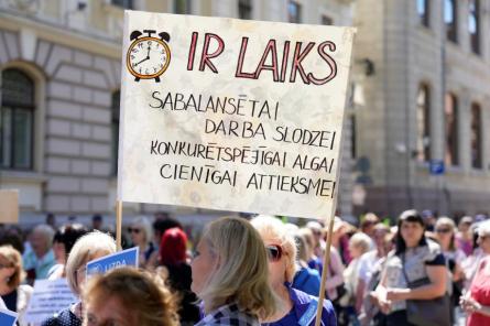 Skolotāji streiku plāno sākt 24.aprīlī - pedagogu prasību neizpildes gadījumā