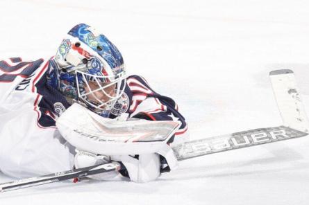 Merzļikins atvairītia 22 metienus, bet Blue Jackets zaudē papildlaikā (+VIDEO)