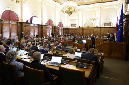 Nav pārsteigums! Saeima noraida Valsts prezidenta ievēlēšanu aizklātās vēlēšanās