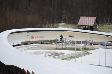 Nākamsezon viens no Pasaules kausa posmiem bobslejā un skeletonā notiks Siguldā