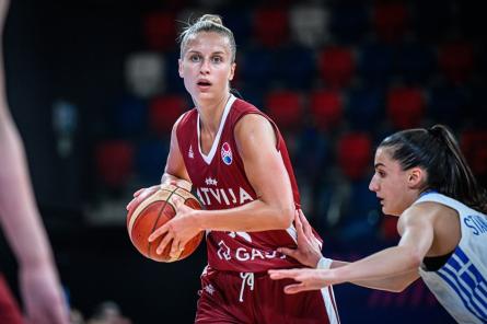 Šodien Latvijas basketbolistēm izšķirošā cīņa par izslēgšanas spēlēm