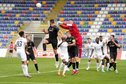 Riga Latvijas kausa astotdaļfinālā sagrauj futbola komūnas PPK komandu