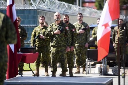 Ādažu poligonā notiks NATO paplašinātās klātbūtnes kaujas grupas mācības