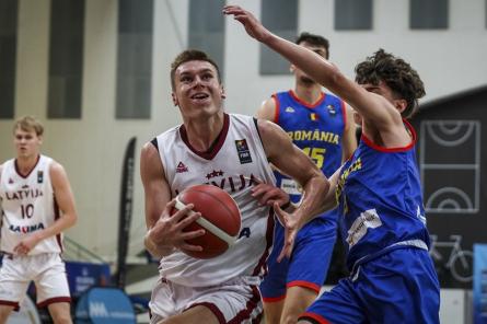 Latvijas U-18 basketbolisti atgriežas EČ augstākajā divīzijā (+VIDEO)