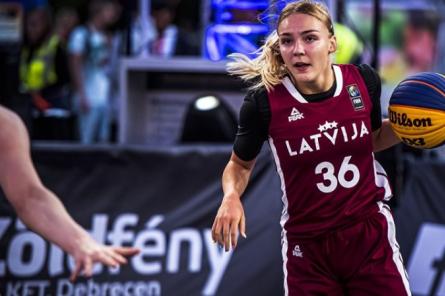 Latvijas 3x3 basketbolistes Pasaules sērijas posmā neizkļūst no apakšgrupas