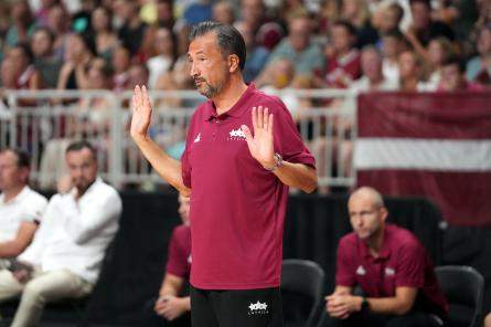 Latvijas basketbolisti pasaules kausā otrajā grupu turnīrā tiksies ar Spāniju