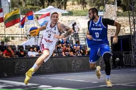 Latvijas 3x3 basketbolisti turpina tradīciju un izcīna bronzas medaļas (+VIDEO)