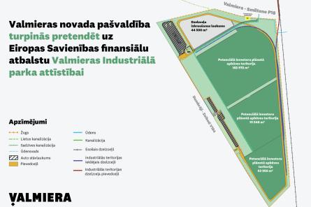 Valmierā tiek paplašināts industriālais parks, radot jaunas darba vietas