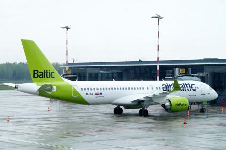 «airBaltic» ieķīlājusi 36 preču zīmes, tostarp «airBaltic»