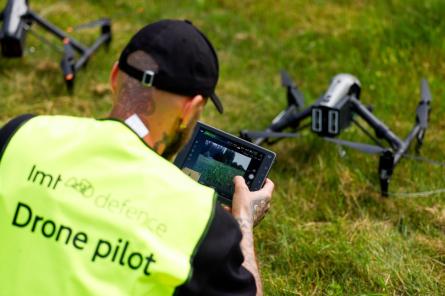 Sēlijā tika atklāts dronu mācību un testēšanas poligons (+VIDEO)