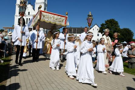 Aglonā sāksies Vissvētākās Jaunavas Marijas debesīs uzņemšanas svinības