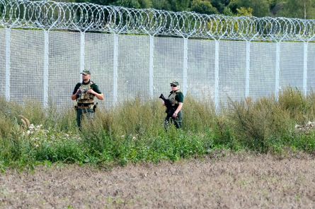 Uz Latvijas-Krievijas robežas izbūvēti gandrīz 80% žoga