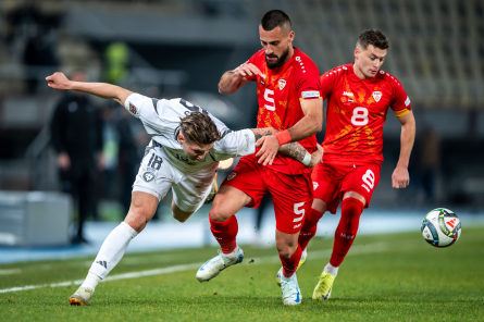 Latvijas futbolisti zaudē Ziemeļmaķedonijai