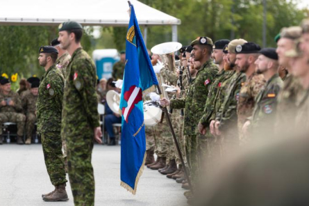 NATO daudznacionālā brigāde Ādažos turpina pilnveidot kaujas gatavību (+VIDEO)