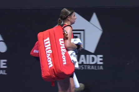 Ostapenko zaudējums Īstbornas WTA 250 sērijas turnīra otrās kārtas spēlē
