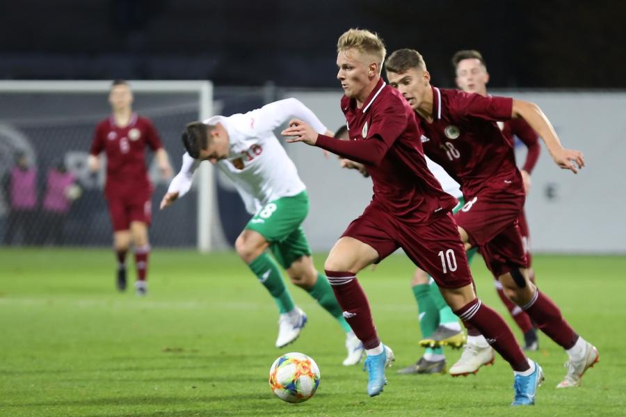 Latvijas futbola izlase beidzot iesit vārtus