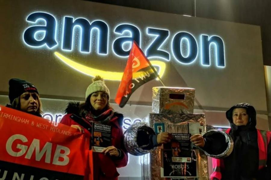 "Melnā piektdiena" "Amazon" darbinieku dēļ pārvēršas īstā Melnajā piektienā