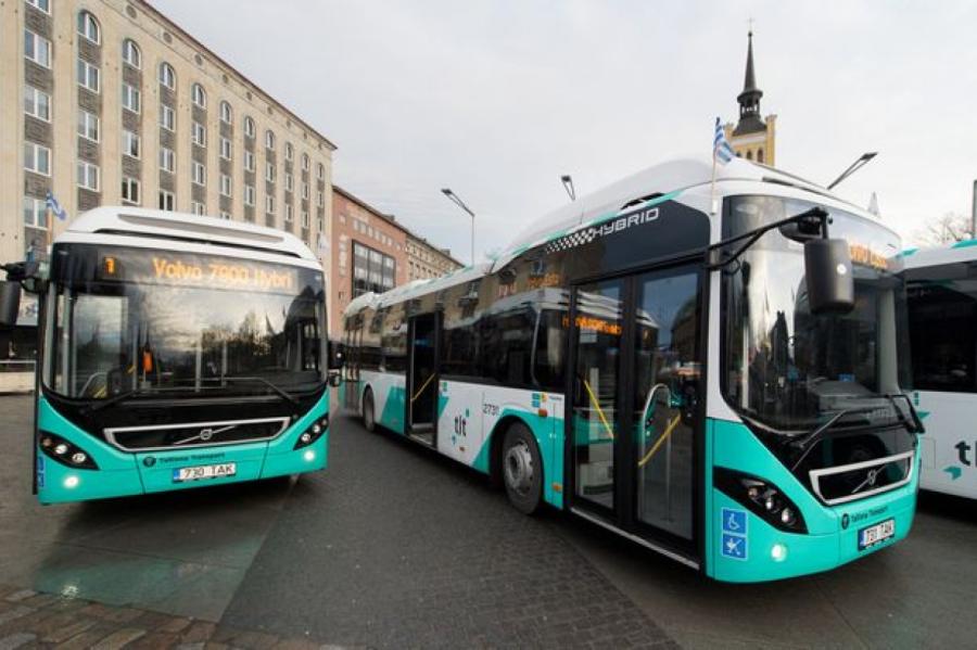 Tallinas izvēle: Pilsēta pērk 100 ar gāzi darbināmus autobusus
