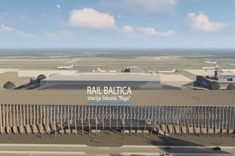 Rail Baltica izbūvei lidostas apkaimē plāno izzāģēt 410 kokus