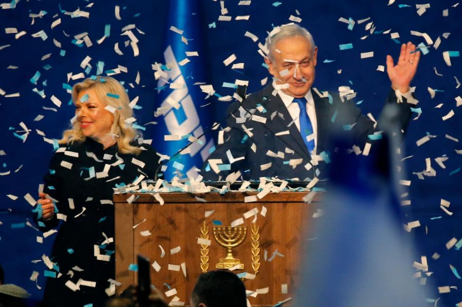 Izraēlas vēlēšanās uzvar Netanjahu partija "Likud"