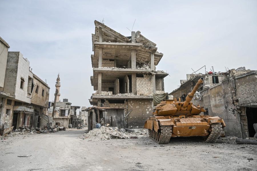 Uzlidojumā Sīrijas austrumos nogalināti 26 irākiešu kaujinieki