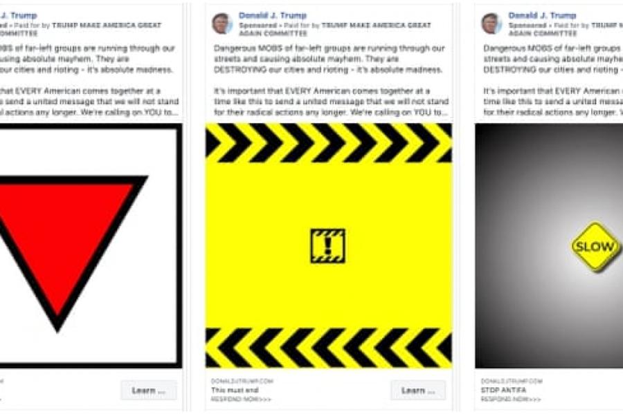 Facebook aizvāc Trampa kampaņas reklāmas nacistu simbola dēļ