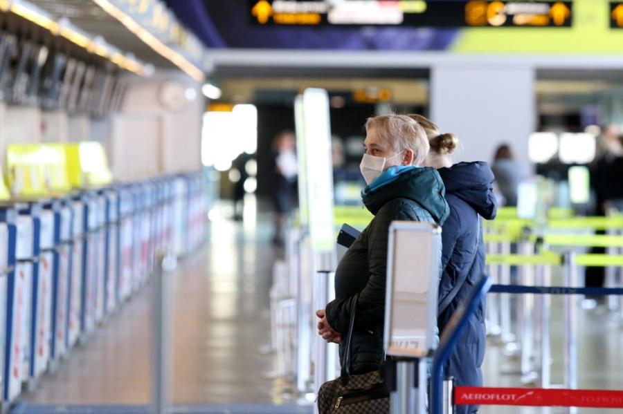 Vietu piepildījums lidmašīnās lidostā "Rīga" sarucis līdz 38%