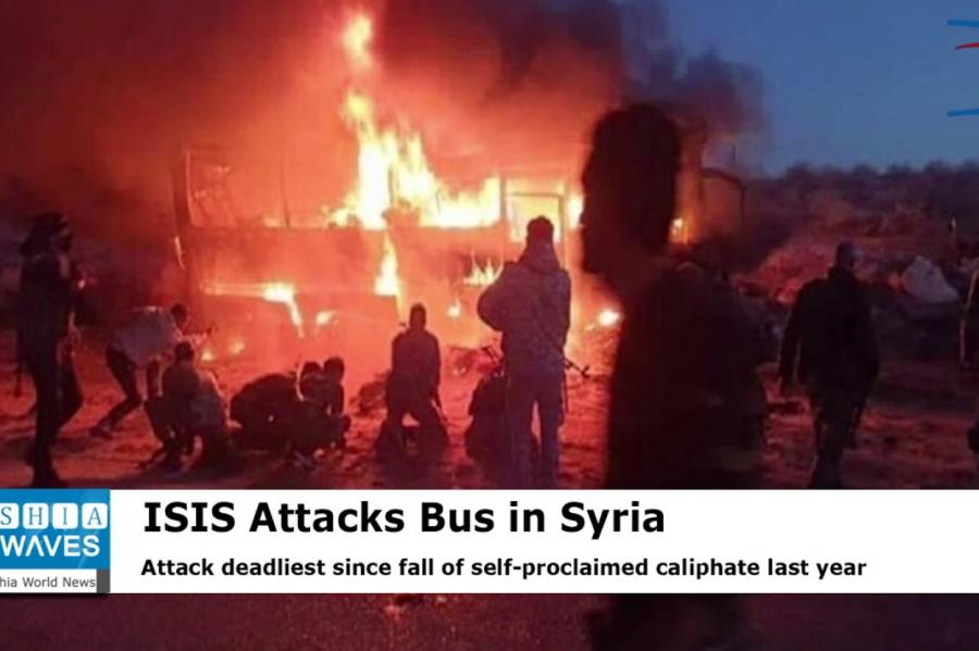 Sīrijā uzbrukumā no slēpņa autobusam nogalināti vismaz 15 cilvēki (+VIDEO)