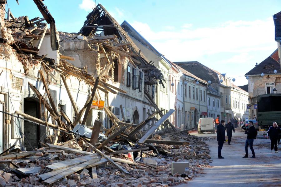 Valdība plāno piešķirt 50 000 eiro Horvātijai zemestrīces seku novēršanai