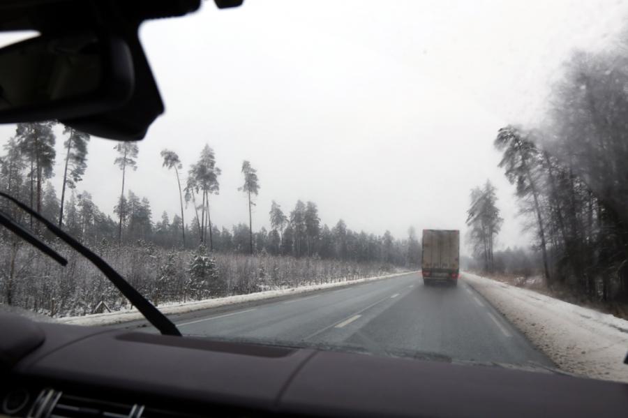 Šorīt sliktākais ceļu stāvoklis Rīgas apkārtnē