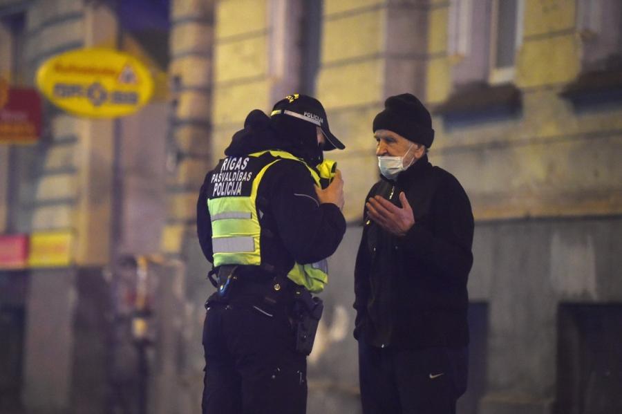 Ārkārtējo situāciju pagarina līdz aprīlim; par komandantstundas turpināšanu vēl