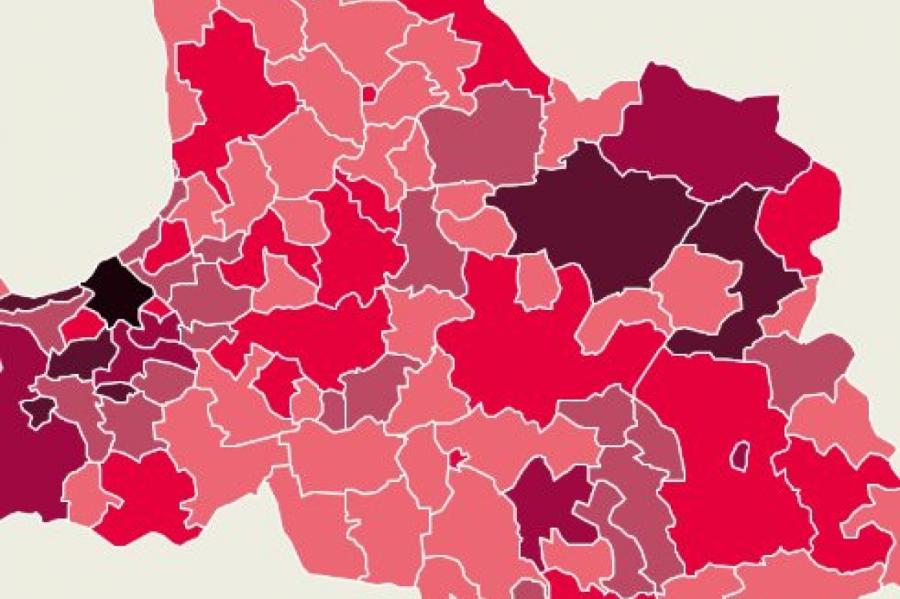 Kā pašlaik izskatās Covid-19 Latvijas novadu karte? (+INFOGRAFIKA)