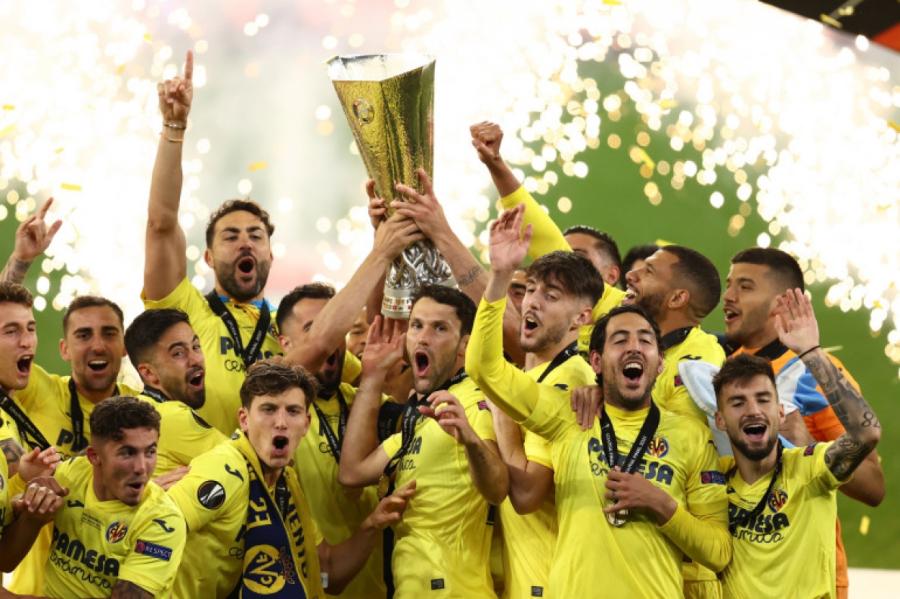 Eiropas līgas finālā dramatiskā pendeļu sērijā uzvar Villarreal (+VIDEO)