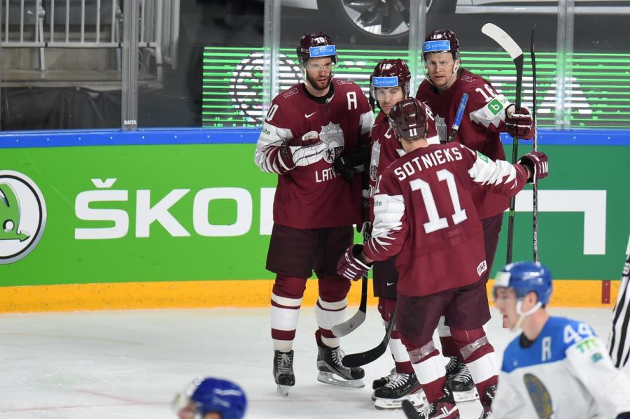 Latvijas hokeja izlase šodien tiekas ar Somiju