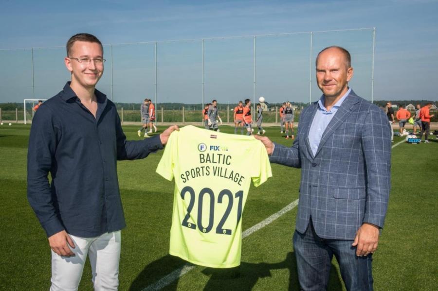 Futbola klubs Riga atklājis jaunu un modernu sporta bāzi (+FOTO)