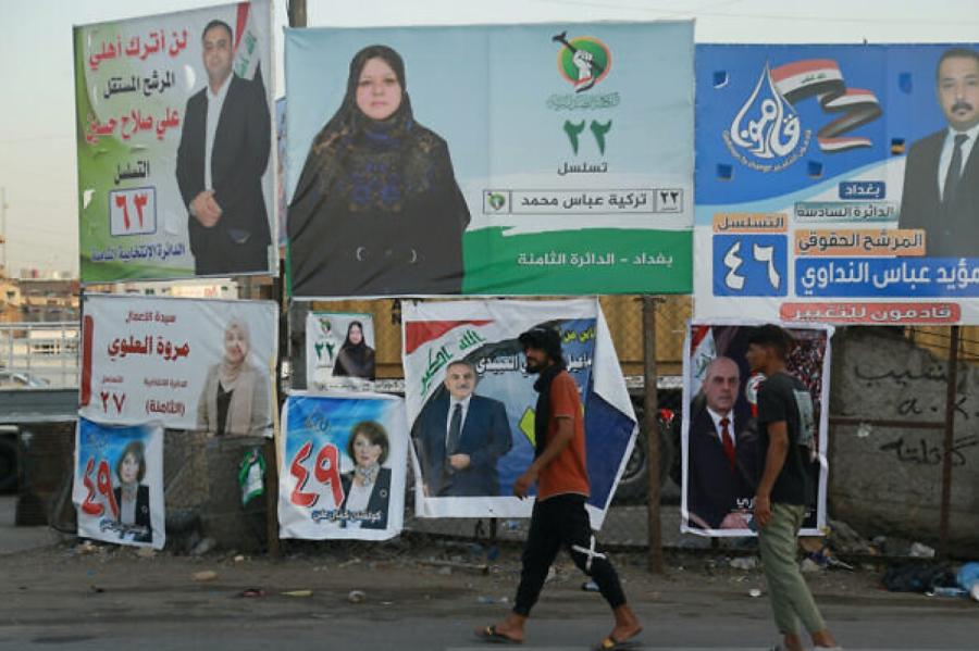 Irākā rekordzema vēlētāju aktivitāte svētdien notikušajās parlamenta vēlēšanās
