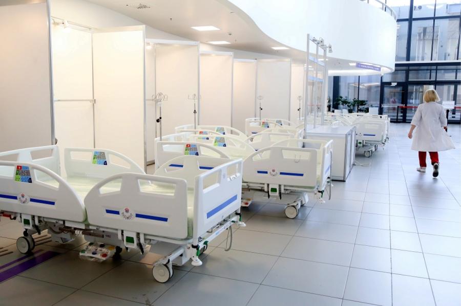 Stradiņa slimnīcā jauno korpusu pilnībā pielāgo Covid-19 pacientiem