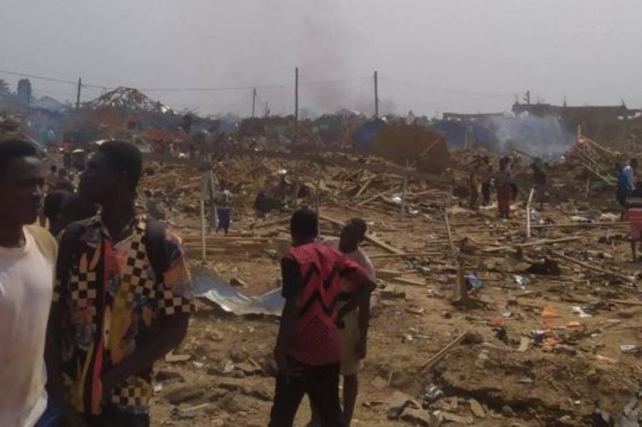Traģēdija Ganā: Autosadursmes eksplozijā gājuši bojā 17 un ievainoti 59 cilvēki