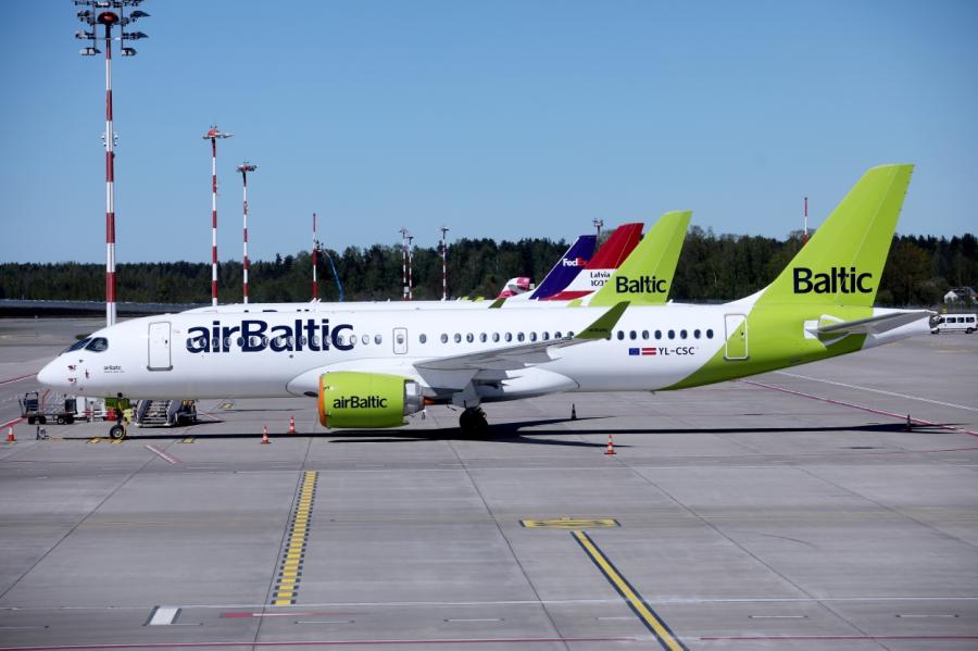 "airBaltic" par kavēto lidojumu būs jāizmaksā 3283 eiro kompensācija