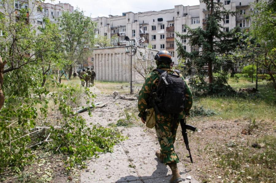 Mērs: Ukrainas armija kontrolē trešdaļu Severodoneckas