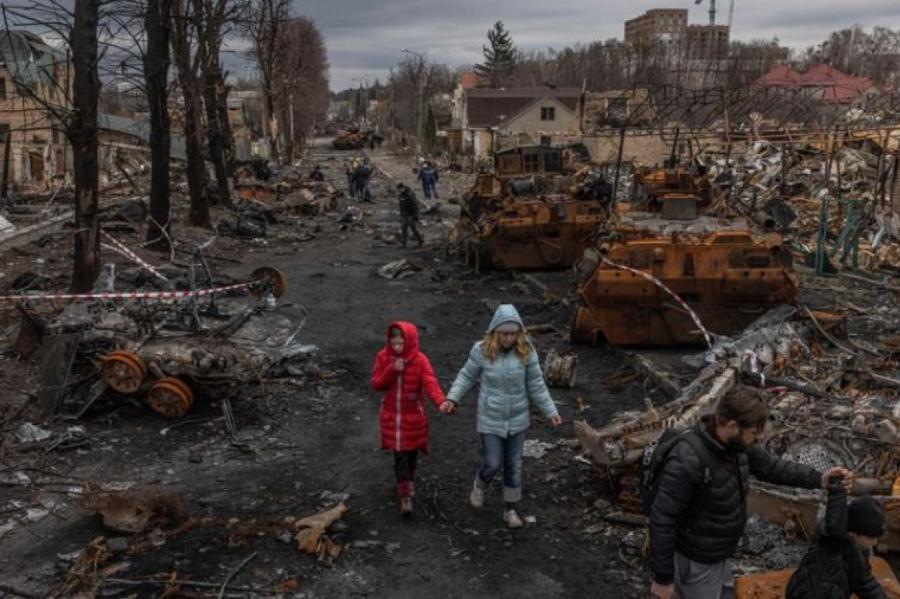 ANO paziņo, cik civiliedzīvotāji Ukrainā jau gājuši bojā kopš kara sākuma