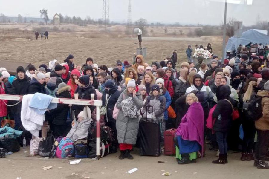 ANO: no Ukrainas bēgļu gaitās devušies teju astoņi miljoni cilvēku
