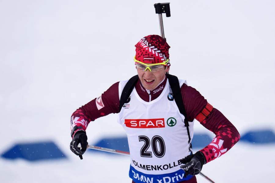 Latvijas biatlonisti pasaules čempionātā startē individuālajā distancē