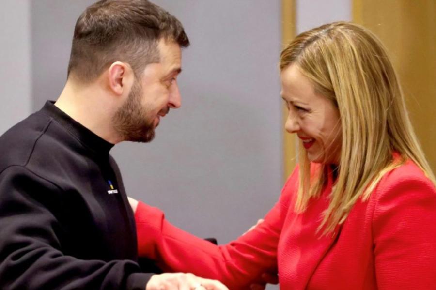 Kijivā ieradusies Itālijas premjerministre Džordža Meloni