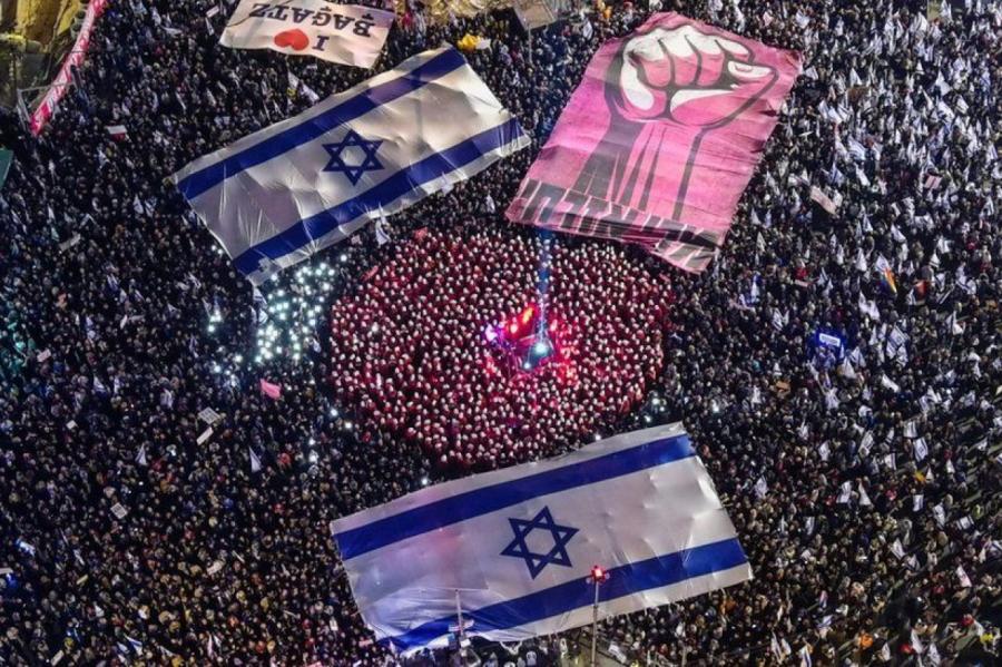 Izraēlā notiek vieni no vērienīgākajiem protestiem valsts vēsturē (+VIDEO)