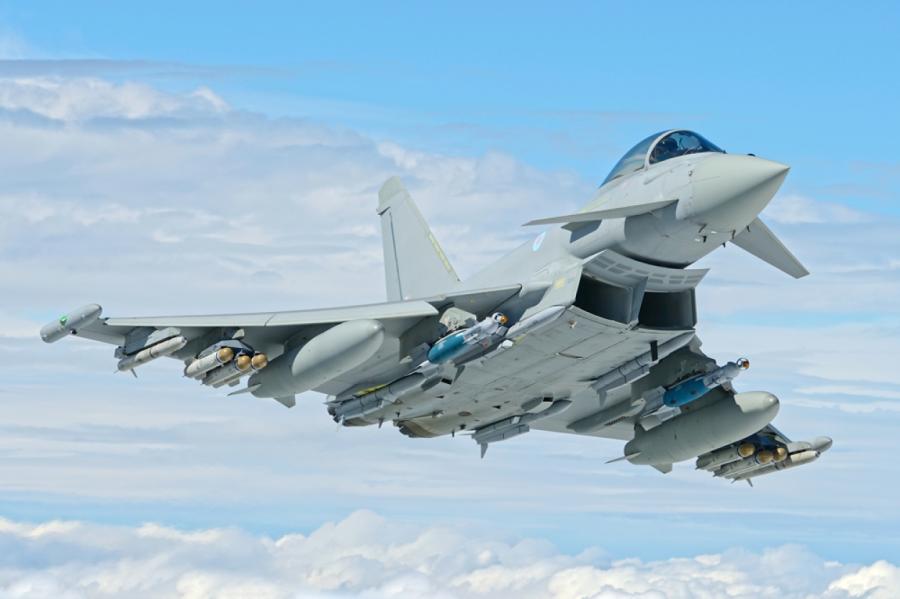 Lielbritānija Baltijas gaisa telpā patrulēs ar Eurofighter Typhoon