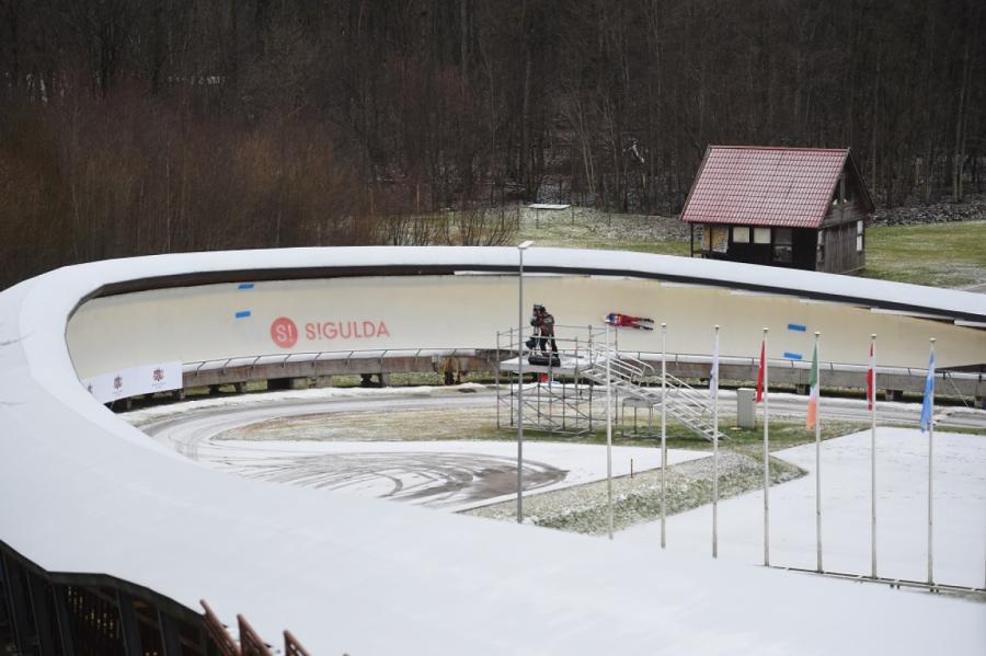 Nākamsezon viens no Pasaules kausa posmiem bobslejā un skeletonā notiks Siguldā